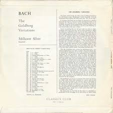 Johann Sebastian Bach, Millicent Silver