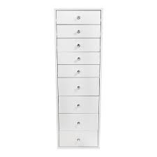 Slaystation 9 Drawer Makeup Vanity Storage Unit Impressions Vanity Co Made of thick solid mdf, this vanity table set is sturdy and durable enough to serve you a long time.