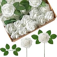 Check spelling or type a new query. Buy Innogear Artificial Flowers 50 Pcs Faux Flowers Fake Flowers White Roses Perfect For Diy Wedding Bouquets Centerpieces Bridal Shower Party Home Flower Arrangement Decorations Online In Indonesia B085nsrghg