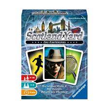Das spiel ist von den autoren inka und markus brand. Ravensburger 207619 Scotland Yard Kartenspiel