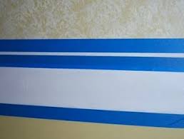 I am finishing with white paint. Feature Friday Faux Chair Rail Tutorial