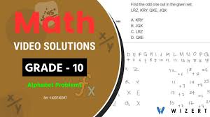 7th grade students are ready for a more difficult reading passage. Alphabet Problems Alphabet Problems Videos For Grade 10 Set 1620745397 Youtube