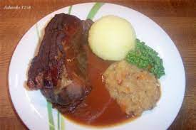 Frankisches Schaufele Mit Dunkelbiersosse Rezept Kochbar De