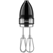 Explore the range of kitchenaid mixers and shop now! Reviews For Kitchenaid 7 Speed Onyx Black Hand Mixer With Beater And Whisk Attachments Khm7210ob The Home Depot