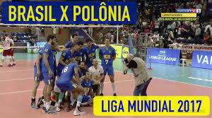 Outros canais como benfica tv, sport tv, sportv, sic, tvi grátis! Brasil X Polonia Volei Masculino Liga Mundial 2017 Grupo 2 Youtube