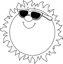 Summer Clip Art Black And White Clipart Best Sun Clip Art Clipart Black And White Free Clip Art