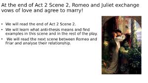 Romeo reveals himself and, with words as moving as any in literature, the lovers speak to each other, exchanging their vows of absolute and undying devotion. Love In Romeo And Juliet Teaching Resources