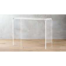 Peekaboo 38 Tall Acrylic Table Cb2 Trending Decor Acrylic Table Home Decor Trends