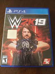 Wwe 2k19 Ps4 Excellent Condition Clean Disk Wwe Ps4 Video Game Covers