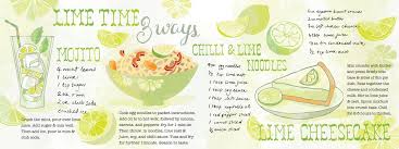 Lime 3 Ways By Ohn Mar Win They Draw Cook Kids Cookbook Food Illustrations Lime
