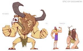 Artstation Epic Of Gilgamesh Visual Development Andrew Erickson Visual Development Epic Of Gilgamesh Visual