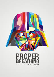 Proper Breathing Art Prints Online Graphic Arts Illustration Poster Design Inspiration