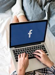 Person Using Facebook On A Laptop Free Image By Rawpixel Com Laptop Digital Tablet Image