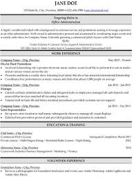 Devoted work ethic and leadership to influence team building. Click Here To Download This Office Administration Resume Template Http Www Resumetemplates101 C Job Resume Template Job Resume Samples Office Administration