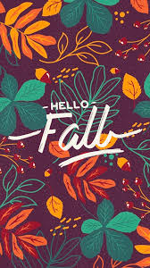 The background is the scenery or image behind the subject of the photo. Hello Autumn Aesthetic Fall Social Media Posts Wallpapers Aesthetic Design Shop