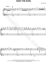 Kiss the rain official tab. Yiruma Kiss The Rain Sheet Music Piano Solo In C Major Download Print Sku Mn0139840