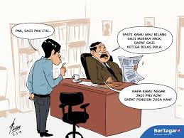 Lantas dengan pengumuman itu, majoriti memberikan reaksi dan respon negatif. Asyik Gaji Pns Naik Swasta Silakan