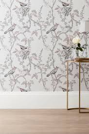 Birds And Butterflies Wallpaper Uk Buy Paste The Wall Natural Birds Wallpaper From The Next Uk Online Shop Bird Wallpaper Wallpaper Striped Wallpaper