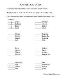 Free Printables For Kids Abc Order Worksheet Alphabetical Order Worksheets Abc Order