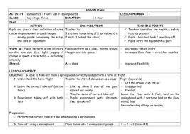 Gymnastics Lesson Plan Template Inspirational Detailed Gymnastics Flight Unit Of Wor In 2020 Preschool Gymnastics Lesson Plans Lesson Plan Templates Gymnastics Lessons