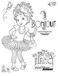 Here's a set of free printable alphabet letter images for you to download and print. Fancy Nancy Coloring Pages Free Printable Coloring Pages For Kids