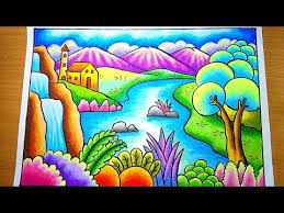 Ribuan contoh sketsa gambar keren dengan kualitas gambar hd Cara Menggambar Air Terjun Yang Bagus Lagu Mp3 Mp3 Dragon