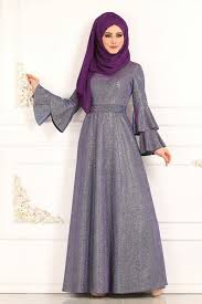 Modaselvim Abiye Inci Detay Simli Abiye 2150ms212 Mor The Dress Basortusu Modasi Moda Stilleri