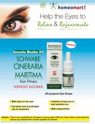 Schwabe German Cineraria Maritima D2 Eye Care Drops Buy Online Computer Vision Syndrome Cineraria Maritima Eye Drops