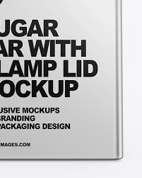 Metallic Sugar Jar Mockup In Jar Mockups On Yellow Images Object Mockups
