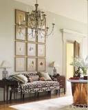Image result for how to give a tall wall decorative wall treatment