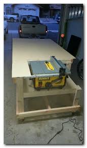Plans For The Best Workbenches More Info Could Be Found At The Image Url Woodworkingbench Table Saw Workbench Diy Table Saw Table Saw