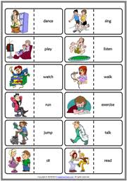 Find child care, early childhood professional development training, a resource library and consultation services. Action Verbs Esl Vocabulary Worksheets