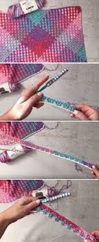 Color Pooling Tutorial Design Peak Pooling Crochet Crochet Techniques Crochet Blanket Patterns