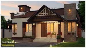 2 Bedroom Home For 14 Lakhs Low Budget Kerala Home Designs House Plans Between 750 And 850 Squ Kerala House Design Kerala Houses Small House Elevation Design
