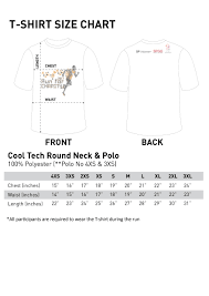 Polo Shirts Sizes Chart Rldm