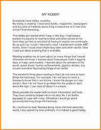 Reading Is My Hobby Essay Performance Professional Reading Story Books Essay Reading