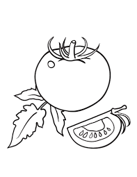 Download 290+ royalty free coloring page tomato vector images. Printable Tomato Coloring Page Free Pdf Download At Http Coloringcafe Com Coloring Pages Tomato Malvorlagen Vorlagen Malbilder