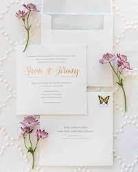 Classic Wedding Invitations For Traditional Brides And Grooms