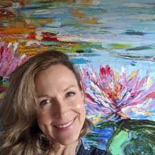 Pumpkin Art Print: Impressionist Fall Decor by Karen Tarlton