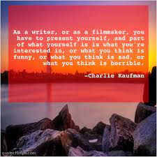 Charlie Kaufman As A Writer Or As Moira Kelly Albert Camus Leo Tolstoy