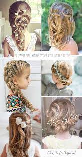 33 Cute Flower Girl Hairstyles 2017 Update Wedding Forward Flower Girl Hairstyles Kids Hairstyles For Wedding Flower Girl Updo