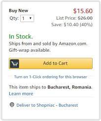 Amazon este cel mai mare retailer online din lume si livreaza chiar si in romania, chiar daca nu are un site dedicat pentru limba noastra. Ghid De Cumparaturi De Pe Amazon Cu Livrare In Romania