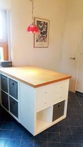 Ein Gastbeitrag Von Karen Karen Wollte Schon Immer Eine Kucheninsel Bzw Eine Bewegliche Arbeitsflache Mit Stauraum In Der Kuche Ikea Kuchenideen Ikea Diy Ikea
