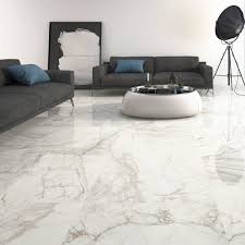 Seventh Avenue Marble Effect Tiles Realistic Alternative To Natural Marble Ceramic Floor Tile Tile Floor Living Room Living Room Tiles
