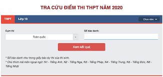 Kỳ thi trung học phổ thông quốc gia tại việt nam là một sự kiện quan trọng của ngành giáo dục. HÆ°á»›ng Dáº«n Tra Cá»©u Ä'iá»ƒm Thi Tá»'t Nghiá»‡p Thpt NÄƒm 2020 Vietnamnet