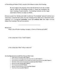 Romeo And Juliet Ap Test Worksheets Teaching Resources Tpt How does the wordplay in these lines affect the mood? romeo and juliet ap test worksheets
