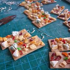 Charcuterie Board Earrings Click The Link To Buy Them From Busydayjewelry On Insta Cheese Board Charcuterie Board Charcuterie