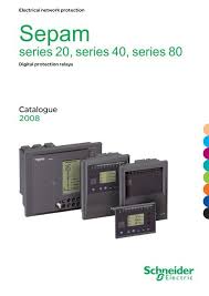 As the measurements rendered by color analog scale have important consequences, it is absolutely crucial to choose the right product. Catalog Protection Relay Sepam 20 40 80 Back Schneider Electric