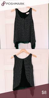Black And White Polka Dot Tank Top Black And White Polka Dot Tank Polka Dot Tank Top Black And White Black