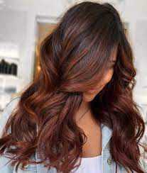 Looking To Warm Up Your Hue For Fall Read On To See Why We Re Loving Cinnamon Brown H Dark Hair With Highlights Hair Color Auburn Red Highlights In Brown Hair